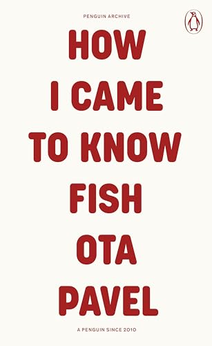 Book cover: "How I Came to Know Fish" by Pavel, red text on cream.