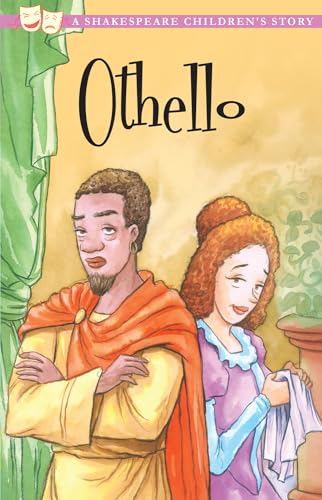 Cover of “Othello” children’s story, depicting Othello and Desdemona.