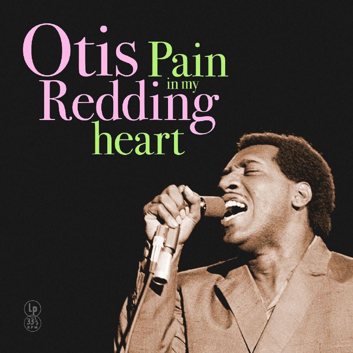 Otis Redding album cover featuring a black and white portrait of the singer.