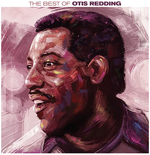 Painted portrait of Otis Redding for “The Best Of” vinyl record.