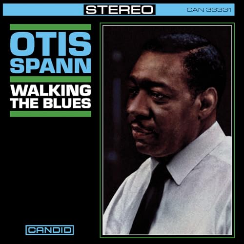 Otis Spann album cover: portrait of a Black man in a white shirt.