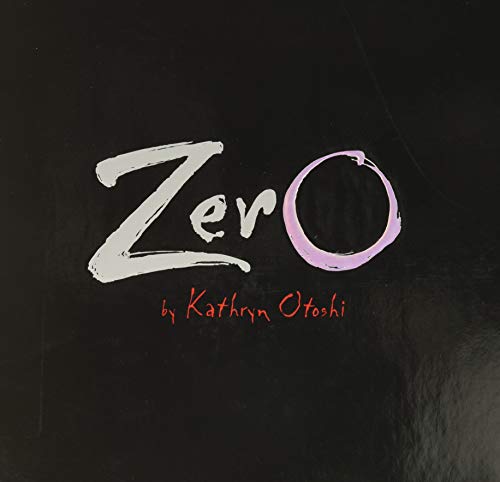 Book cover with the title "Zero" in white and pink brushstroke lettering.