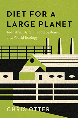 Book cover with green and black geometric shapes depicting buildings.