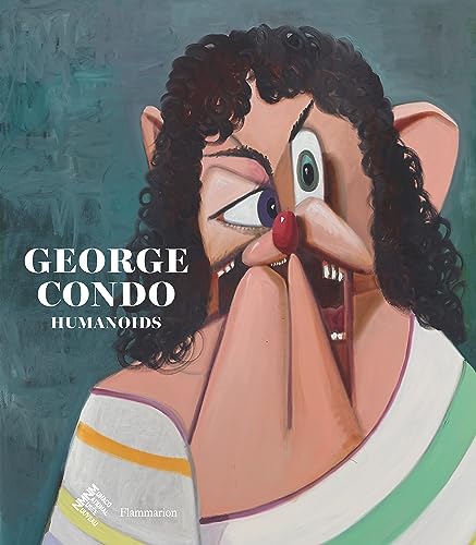 Book cover featuring a distorted, colorful portrait by George Condo.