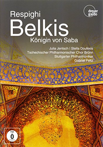 "Image of a DVD cover featuring an ornate, golden-domed ceiling with blue accents."