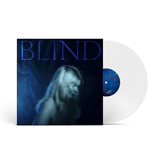 Vinyl record of “Blind” by Our Broken Garden, with a woman’s portrait.