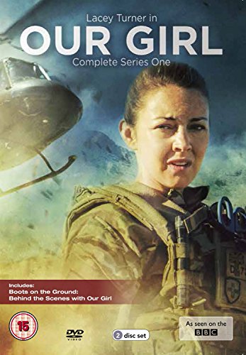 DVD cover featuring a woman in military uniform with a helicopter in the background.