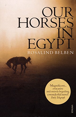 Book cover: "Our Horses in Egypt" with a horse in a desert landscape.