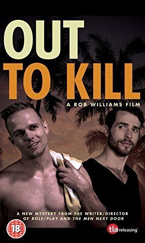 DVD cover for Out To Kill showing two men against a palm tree background.
