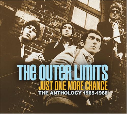 CD cover for The Outer Limits anthology, featuring four young men.