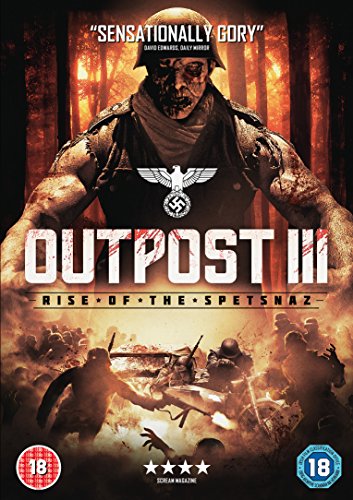 DVD cover for "Outpost III: Rise Of The Spetsnaz" featuring a soldier.