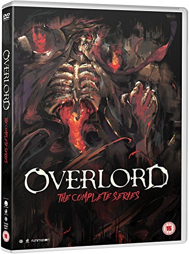DVD cover for "Overlord" featuring a skeletal figure in red light.