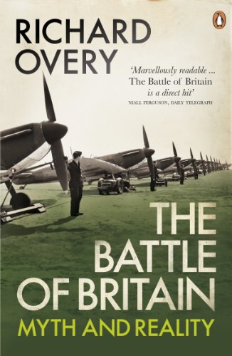 Book cover: “The Battle of Britain” with a wartime aircraft image.