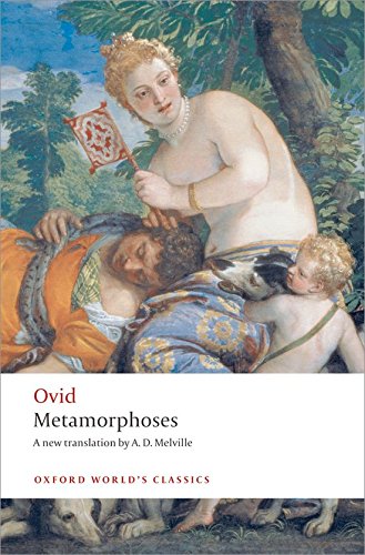 Book cover depicting a classical painting of figures and foliage.