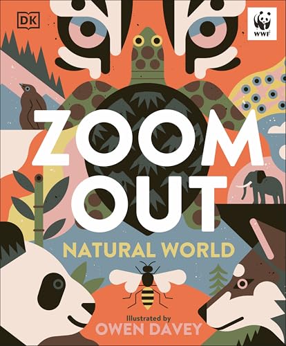Book cover featuring illustrated animals—panda, bee, turtle—and ecosystems.