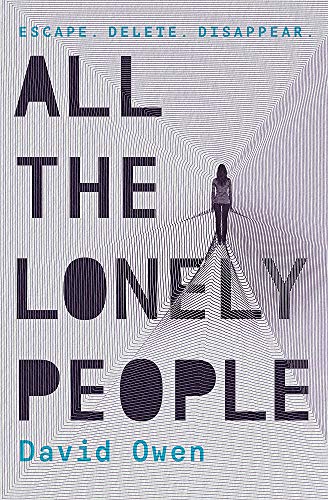 Book cover: woman on a pyramid of lines, bold title text.