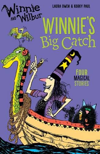 Winnie and Wilbur book cover featuring a witch, dragon, and cat.