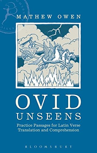 Blue book cover with a classical illustration of a chariot and Pegasus.