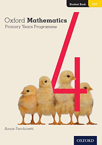 Oxford Mathematics Primary Years Programme Student Book 4 cover with chicks.