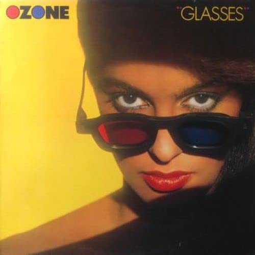 CD cover for Ozone’s “Glasses” featuring a woman with 3D glasses.
