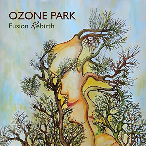 CD cover with abstract art of a face merging with tree branches.