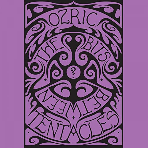 Purple album cover for Ozric Tentacles’ “The Bits Between The Bits” CD.