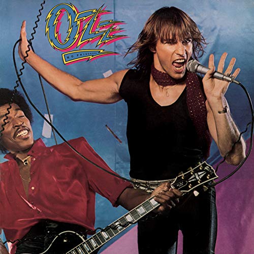 Ozzy Osbourne album cover featuring musicians performing onstage.