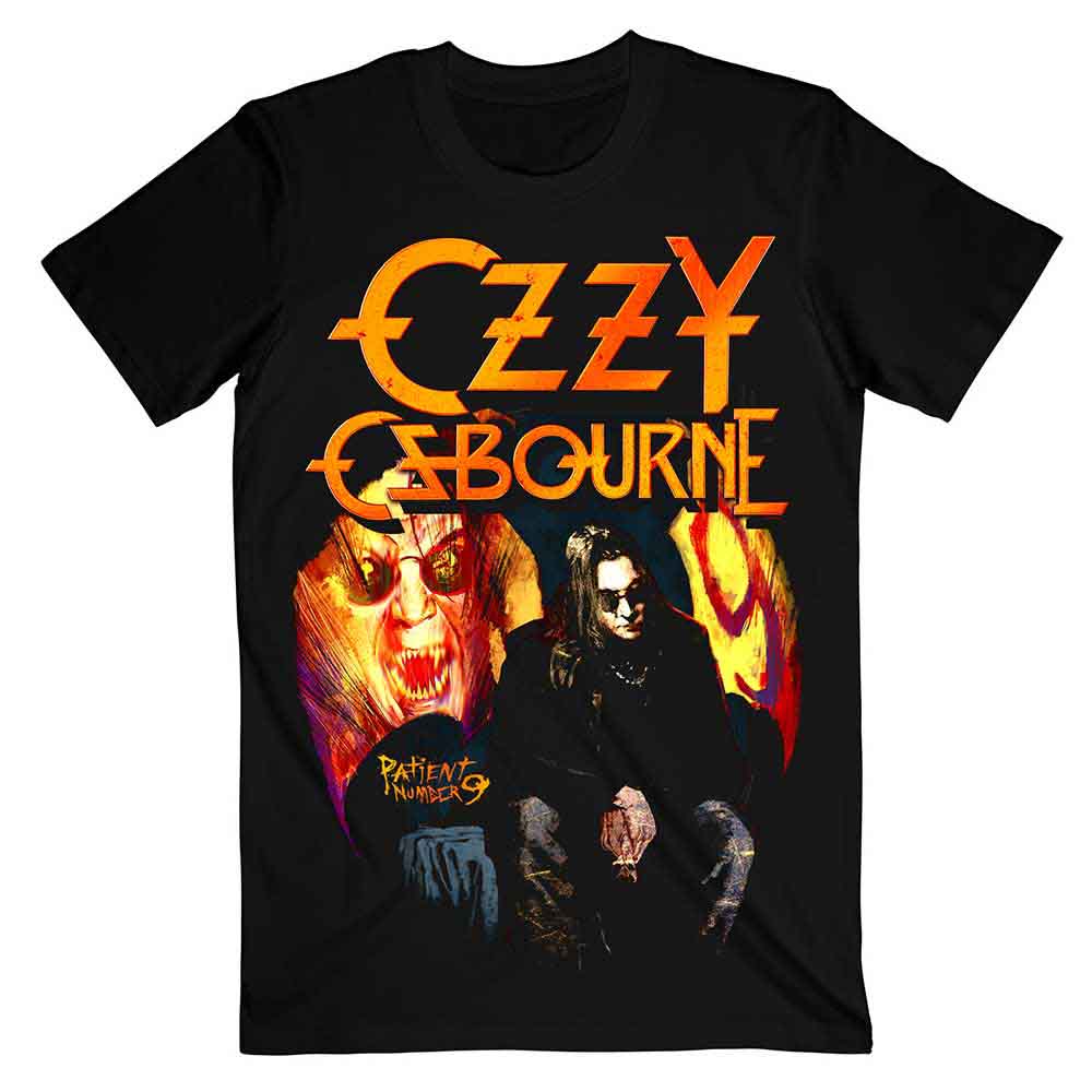 Black t-shirt featuring Ozzy Osbourne artwork, size XX-Large.