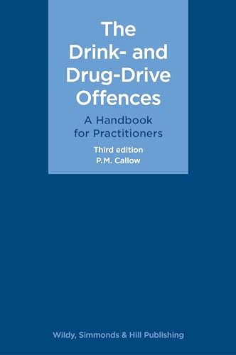 Book cover: “The Drink- and Drug-Drive Offences” handbook, third edition.