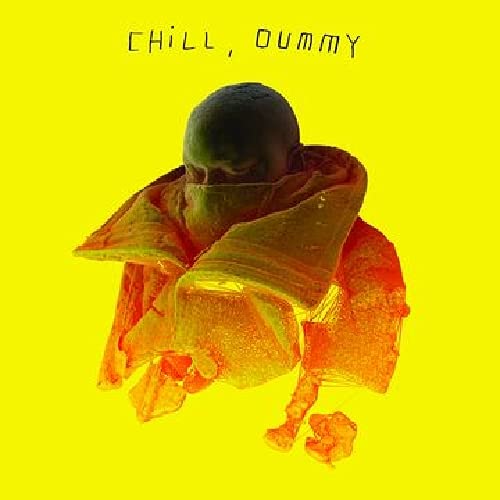 Yellow album cover featuring a shrouded figure against a bright background.
