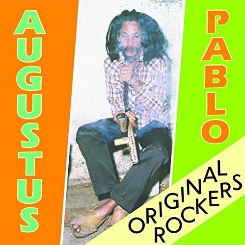 Album cover featuring Augustus Pablo, a reggae musician with dreadlocks.