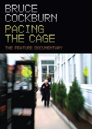 DVD cover for "Pacing the Cage" documentary, showing a blurry sidewalk scene with two people.