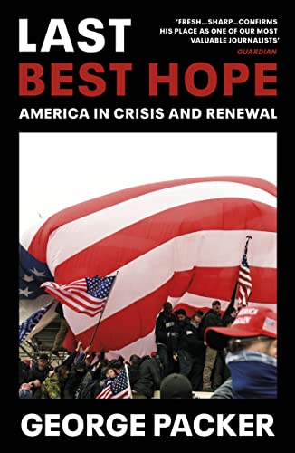 Book cover: "Last Best Hope" with image of American flags and a crowd.