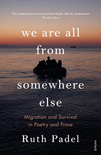Book cover depicting silhouetted figures in a boat on the ocean.