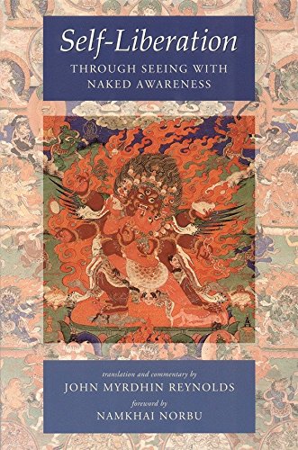 Book cover with a vibrant, detailed painting of a wrathful deity.