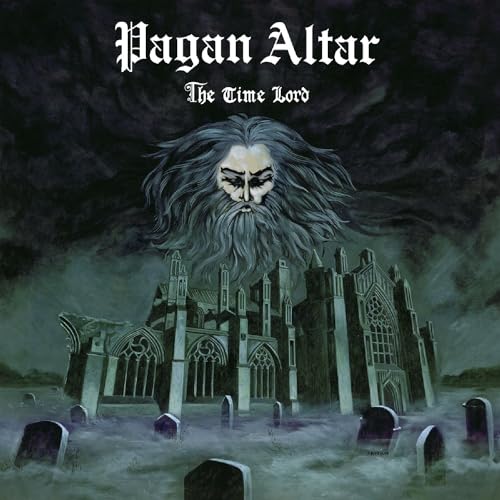 CD cover: painted portrait of a bearded man before a castle.