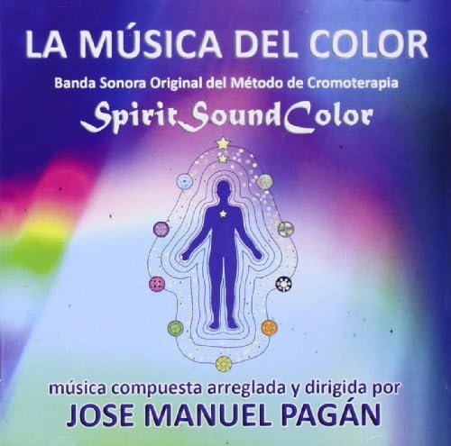 CD cover with silhouette of a person surrounded by colorful orbs.
