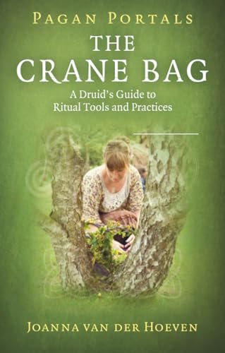 Book cover with a woman near a tree, titled "The Crane Bag.