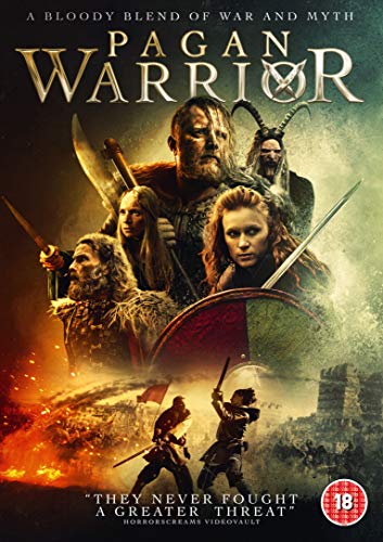 DVD cover art featuring several warriors with weapons against a dramatic, fiery battlefield background.