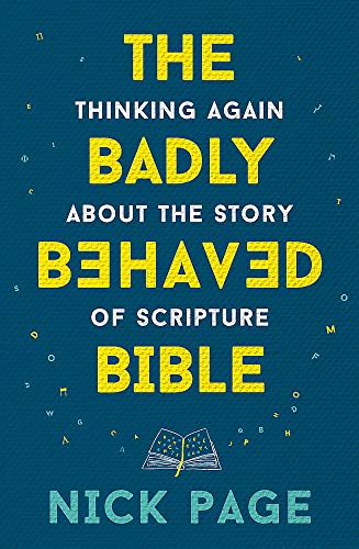 Book cover with yellow and white text on a blue background by Nick Page.