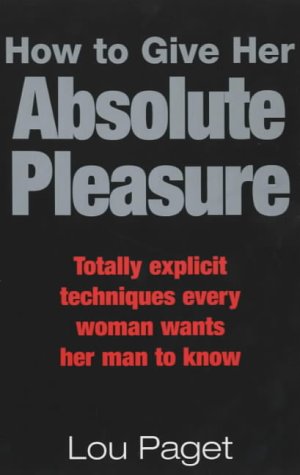 Book cover with bold white text on a black background, author Lou Paget.
