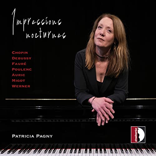 CD cover featuring Patricia Pagny, a pianist, at a grand piano.