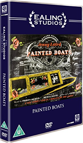 Painted Boats" DVD cover with a narrowboat image and floral decorations.