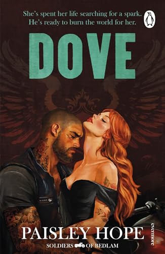Book cover: "Dove" by Paisley Hope, featuring a couple embracing.