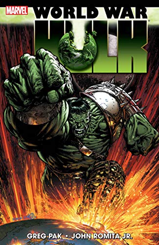 The Hulk punches forward with an explosion in the background of a comic cover.