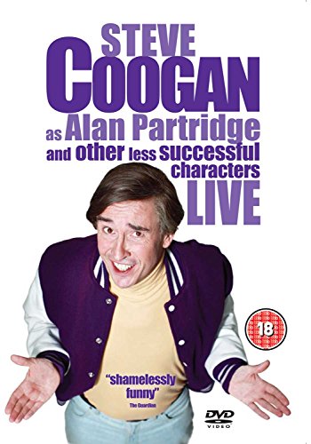 DVD cover featuring Steve Coogan as Alan Partridge, wearing a purple jacket and yellow turtleneck.