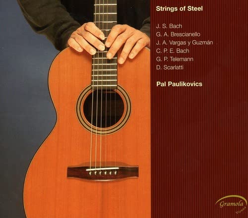 CD cover featuring a classical guitar and composer names listed.