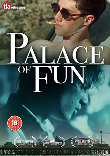 DVD cover for "Palace Of Fun" featuring two men smoking, text, and logos.