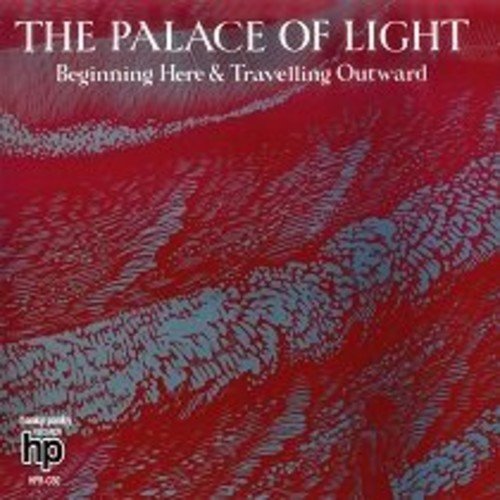 CD cover for "The Palace Of Light" with abstract red and blue waves.