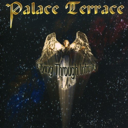 CD cover: winged figure ascending into a starry, nebulous sky.